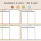 Digital 10 Minute Study Planner - Autumn