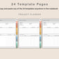 Digital Project Planner - Portrait - Boho