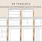 Digital Self Care Planner - Warm