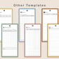 Digital Phone Planner - Boho