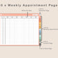 Digital Appointment Planner - Boho