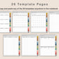 Digital Child Custody Planner - Modern