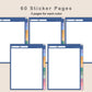 Digital Sticker Book - Portrait - Spring