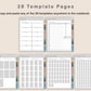 Digital Reading Planner - Portrait - Muted