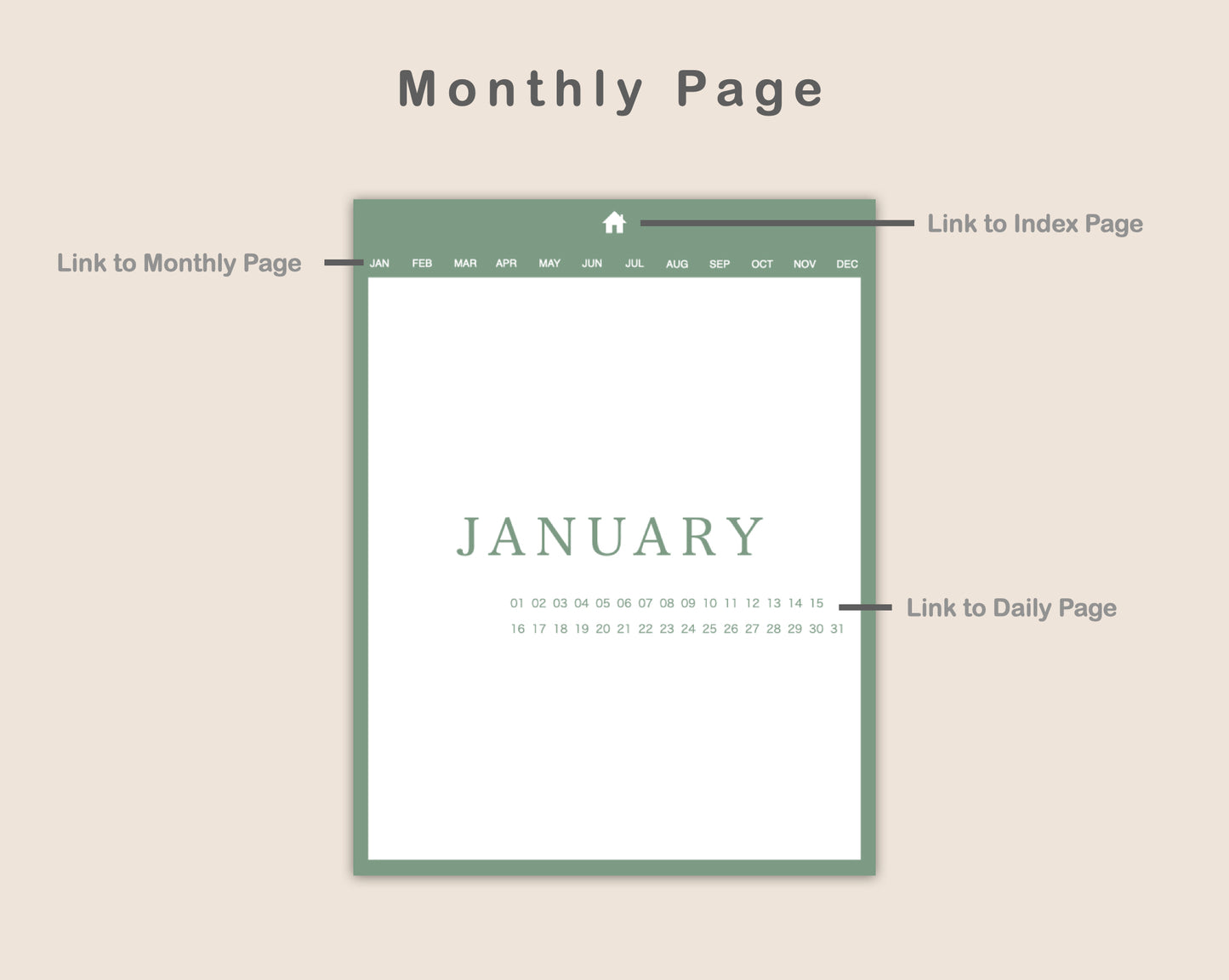 365 Day Journal - Boho