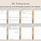 Digital Quilting Planner - Warm
