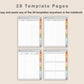 Digital Cleaning Planner - Autumn