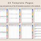 Digital Essential Oil Planner - Spring