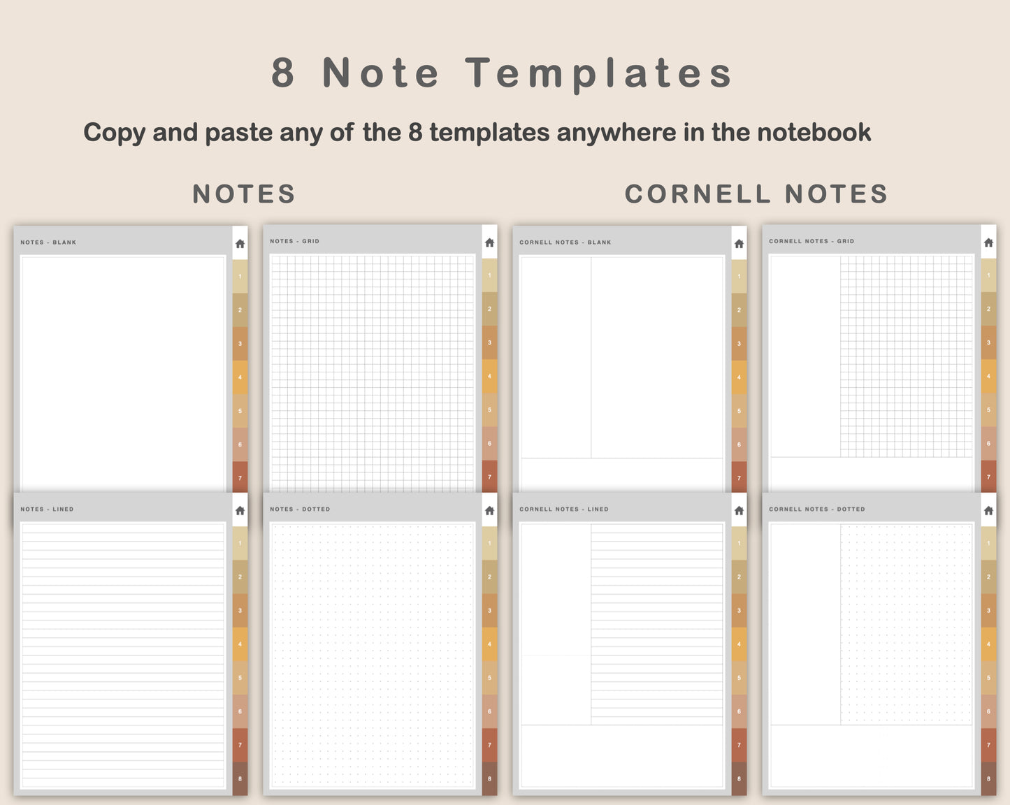 Digital Entertainment Planner - Warm
