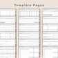 DIY Digital Planner - Landscape - Boho