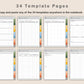 Digital Homeschool Planner - Bright