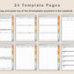 Digital Essential Oil Planner - Autumn