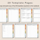 Digital Moving Planner - Autumn