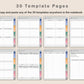 Digital Camping Planner - Spring