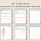 Digital Crochet Planner - Pastel