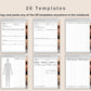 Digital Crochet Planner - Brown