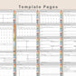 DIY Digital Planner - Portrait - Boho