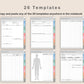 Digital Sewing Planner - Pastel