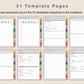 Digital Social Media Planner - Modern