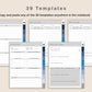 Digital Self Care Planner - Blue
