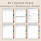 Digital Child Custody Planner - Modern