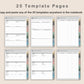 Digital Beauty Planner - Muted