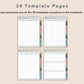 Digital Cleaning Planner - Muted