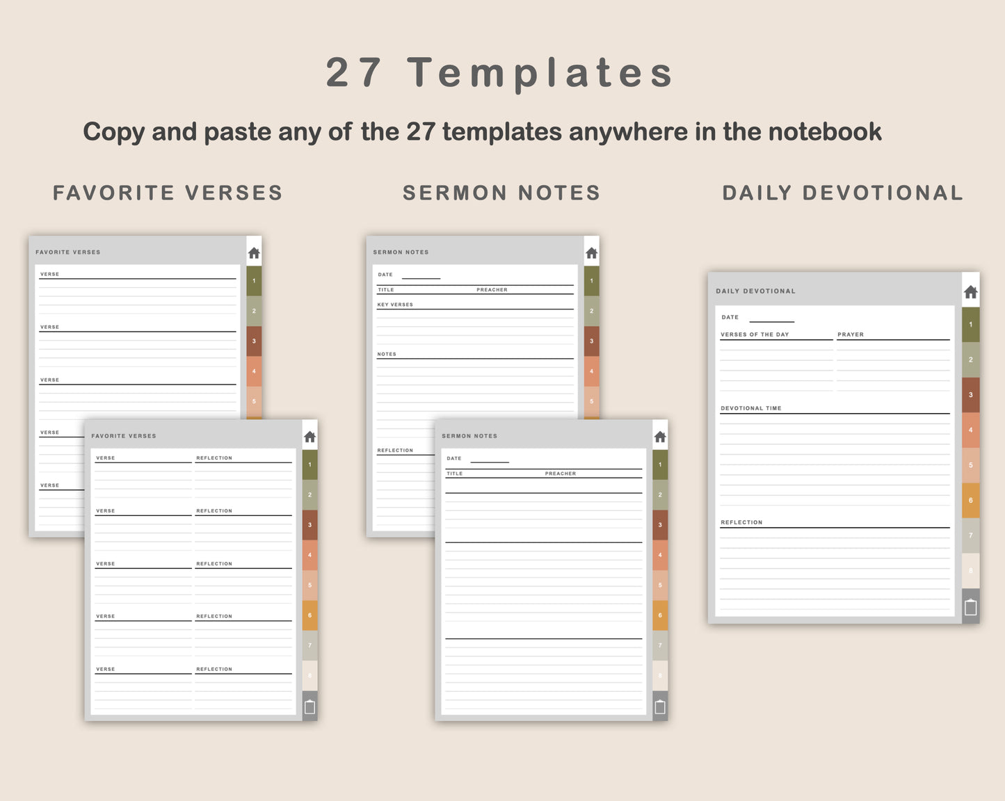Digital Faith Planner - Boho