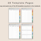 Digital Cleaning Planner - Boho