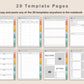 Digital Weight Loss Journal - Boho