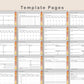 DIY Digital Planner - Portrait - Autumn