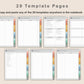 Digital Moving Planner - Boho