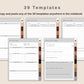 Digital Self Care Planner - Brown