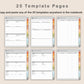 Digital Beauty Planner - Autumn
