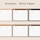 31 Day Digital Journal - Landscape - Brown Coffee