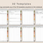 Digital Cross Stitch Planner - Boho