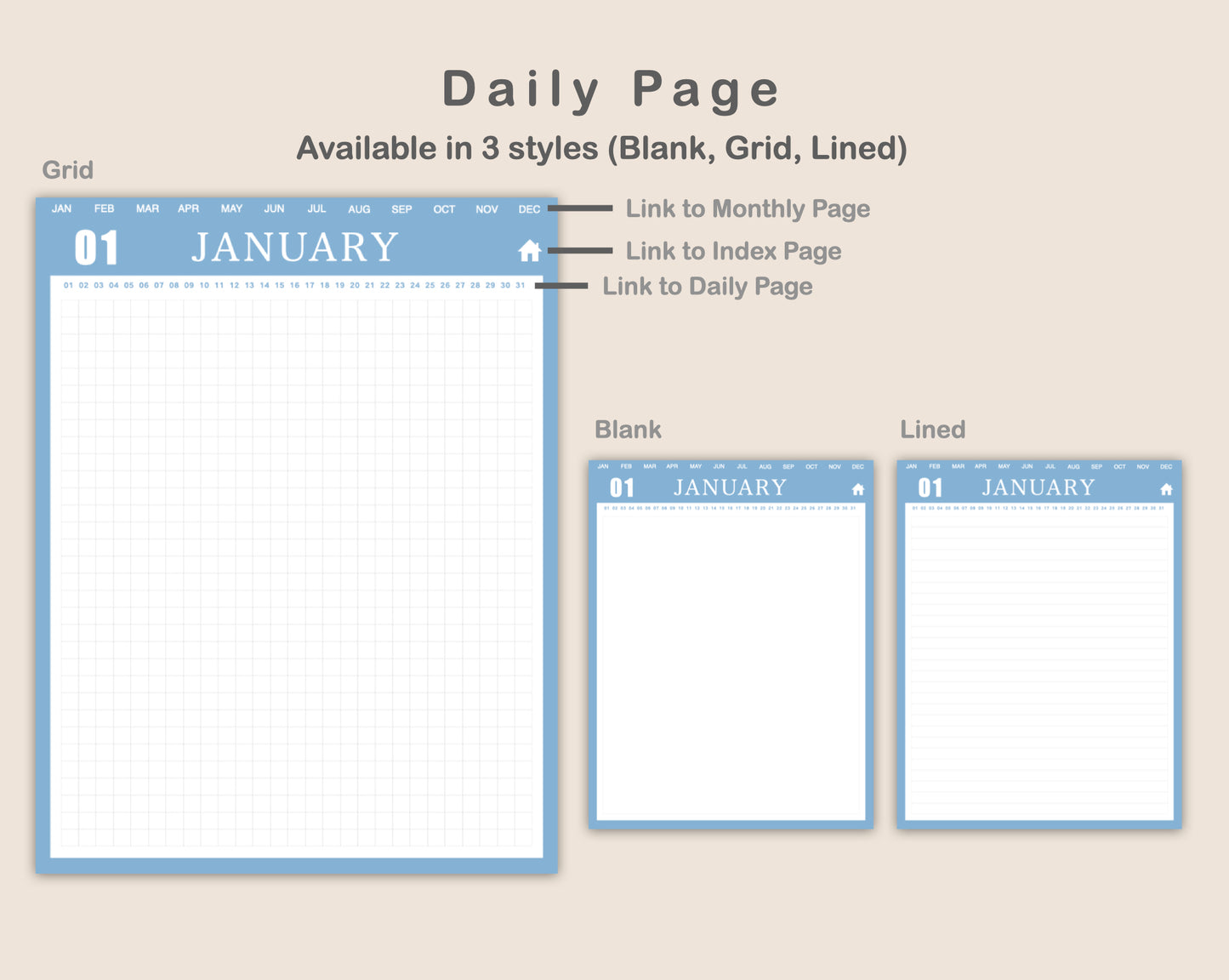 365 Day Journal - Spring