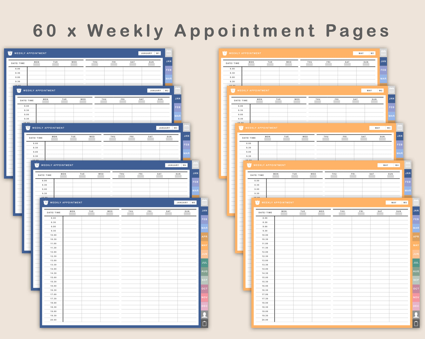 Digital Appointment Planner - Spring