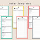 Digital Phone Planner - Colorful