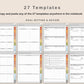 Digital Goal Planner - Autumn