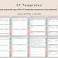 Digital Goal Planner - Pastel