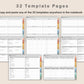 Digital Travel Planner - Landscape - Soft Boho