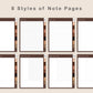 Digital Therapy Journal - Coffee Brown