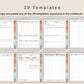 Digital Quilting Planner - Autumn
