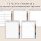 Digital Meeting Notes -Portrait -  Muted