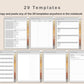 Digital Quilting Planner - Warm