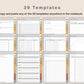 Digital Self Care Planner - Warm