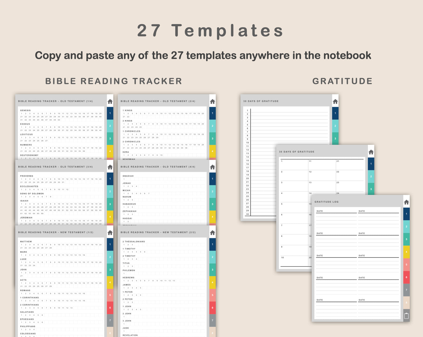 Digital Faith Planner - Colorful