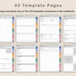 Digital Travel Planner - Portrait - Spring