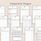Digital Phone Planner DIY - Spring